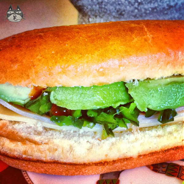 Breakfast Avocado Brioche Banh&nbsp;Mi