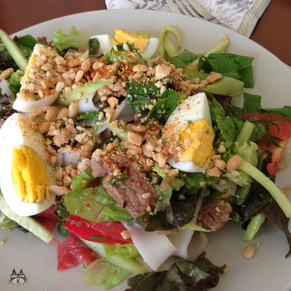 Asian Beef and Noodle&nbsp;Salad