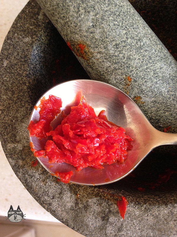 Simple Sambal Chilli&nbsp;Paste