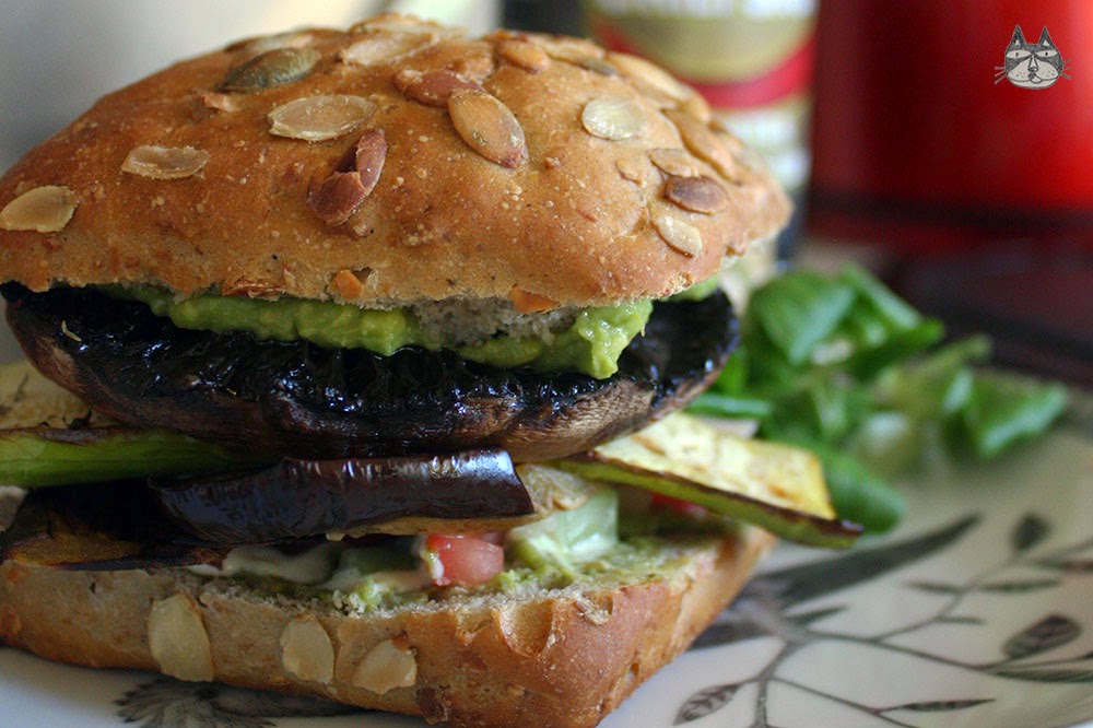 Vegetarian ‘Meaty’ Mushroom&nbsp;Sandwich