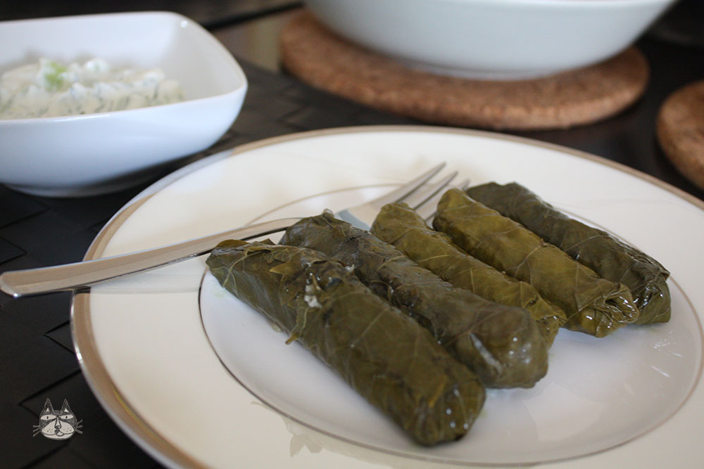 Dolmadakia (Stuffed Vine&nbsp;Leaves)
