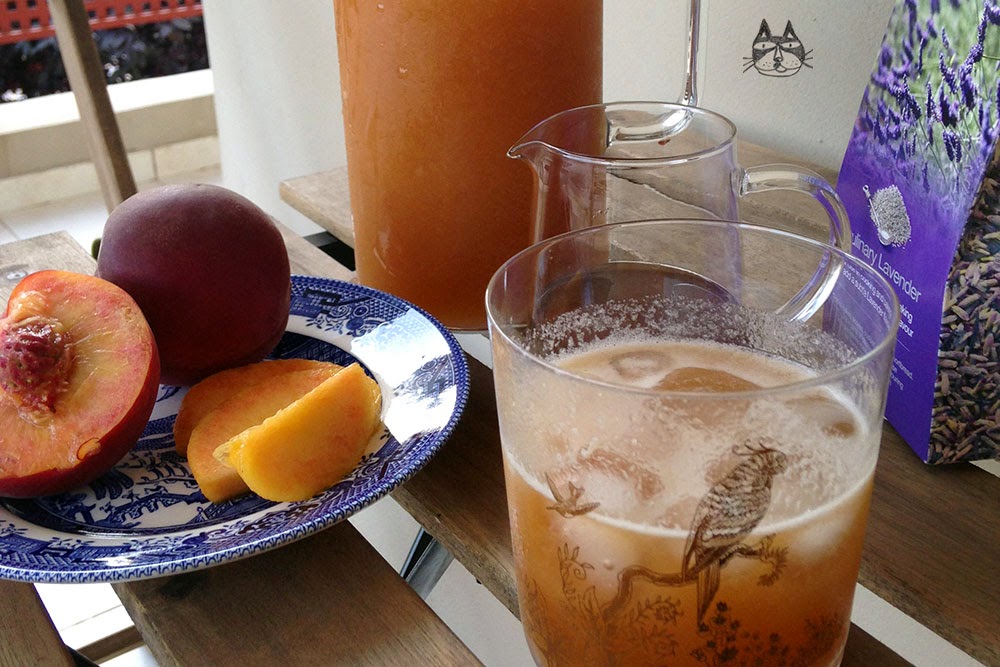 Peach & Lavender Agua&nbsp;Fresca