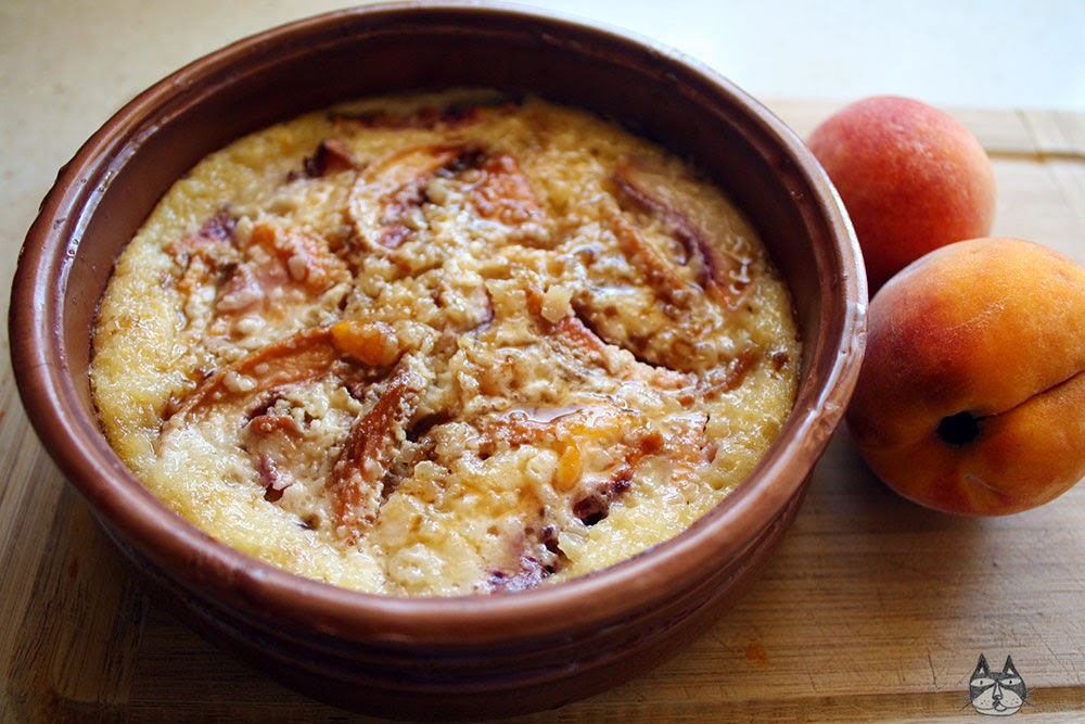 Peach Clafoutis