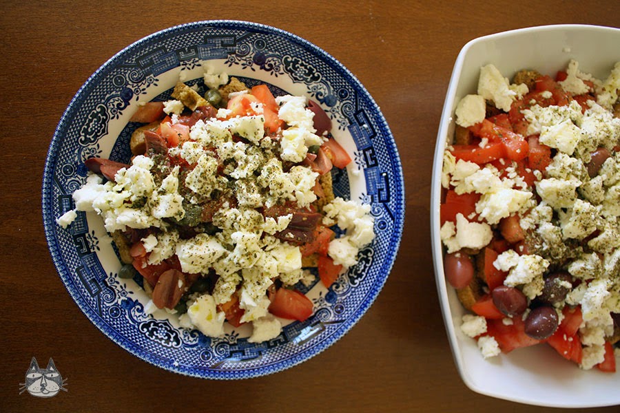 Dakos (Cretan Rusk&nbsp;Salad)