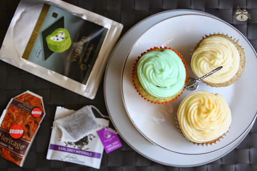 3-Tea Cupcakes with Honey&nbsp;Frosting