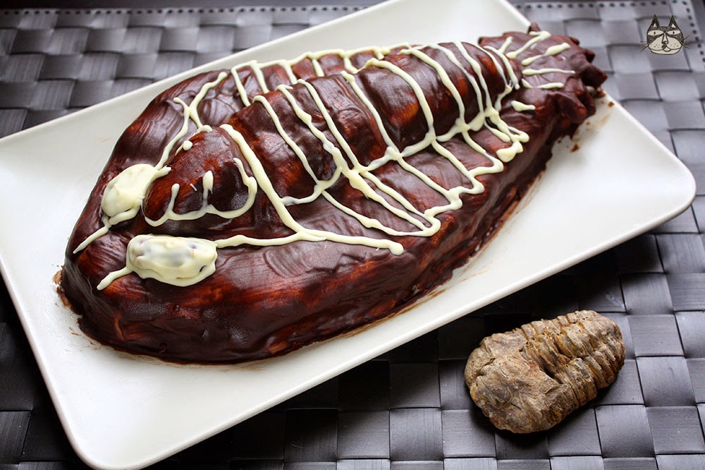 Halloween Anniversary Trilobite Chocolate&nbsp;Cake