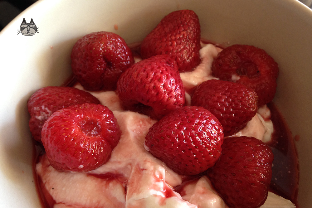 Strawberries in Red&nbsp;Wine